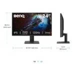 BenQ GW2491P Monitor PC 60,5 cm (23.8") 1920 x 1080 Pixel Full HD LED Nero - immagine 4