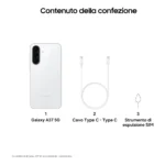 Samsung Galaxy A37 5G 17 cm (6.7") Doppia SIM Android 16.0 USB tipo-C 8 GB 256 GB 5000 mAh Bianco - immagine 9