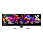 MSI MPG 491CQPX QD-OLED Monitor PC 124,5 cm (49") 5120 x 1440 Pixel Dual QHD Nero