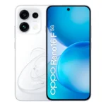 OPPO Reno16 F 5G AI Smartphone, Tripla fotocamera 50+8+50MP, Selfie 50MP, Display 6.57" 120HZ AMOLED FHD+, 6500mAh, RAM 8GB(Esp2GB/4GB/8GB)+ROM 256GB [Versione Italia], Pop White