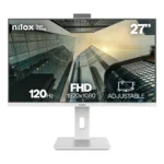 Nilox NXM27RWEB02W Monitor PC 68,6 cm (27") 1920 x 1080 Pixel Full HD LED Bianco