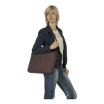 Rivacase 8335 BROWN borsa per laptop 39,6 cm (15.6") Valigetta ventiquattrore Marrone - immagine 4