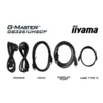 iiyama G-MASTER GB3261UHSCP-B1 Monitor PC 80 cm (31.5") 3840 x 2160 Pixel 4K Ultra HD LED Nero - immagine 9