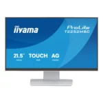 iiyama ProLite T2252MSC-W2AG Monitor PC 54,6 cm (21.5") 1920 x 1080 Pixel Full HD LCD Touch screen Bianco - immagine 3