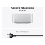 Apple Mac Studio : Chip M5 Max con cpu 18 core e gpu 32 core, 512GB SSD - immagine 7