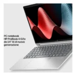 HP ProBook 4 G2a Next Gen AI PC Wolf Pro Security Edition Copilot+ PC AMD Ryzen AI 7 445 Computer portatile 35,6 cm (14") WUXGA 32 GB DDR5-SDRAM 1 TB SSD Wi-Fi 7 (802.11be) Windows 11 Pro Argento - immagine 8