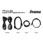 iiyama ProLite XB2797QSNP-W1 Monitor PC 68,6 cm (27") 2560 x 1440 Pixel Quad HD LCD Bianco - immagine 20