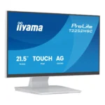 iiyama ProLite T2252MSC-W2AG Monitor PC 54,6 cm (21.5") 1920 x 1080 Pixel Full HD LCD Touch screen Bianco - immagine 2