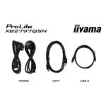iiyama ProLite XB2797QSN-B1 Monitor PC 68,6 cm (27") 2560 x 1440 Pixel Quad HD LCD Nero - immagine 22