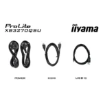 iiyama ProLite XB3270QSU-B1 Monitor PC 80 cm (31.5") 2560 x 1440 Pixel Quad HD LED Nero - immagine 11