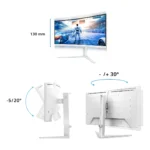Philips 34M2C5601QA/00 Monitor PC 86,4 cm (34") 3440 x 1440 Pixel Bianco - immagine 4