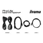 iiyama ProLite XB2797QSNP-B1 Monitor PC 68,6 cm (27") 2560 x 1440 Pixel Quad HD LCD Nero - immagine 20