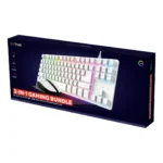 Trust 25924 tastiera Mouse incluso Gaming USB QWERTY Italiano Bianco - immagine 4
