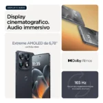Motorola signature 17,2 cm (6.78") Doppia SIM Android 16.0 5G USB tipo-C 16 GB 512 GB 5200 mAh Blu scuro PANTONE Carbon - immagine 7