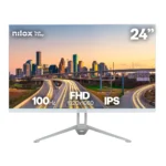 Nilox NXM24FHD100W Monitor PC 60,5 cm (23.8") 1920 x 1080 Pixel Full HD LED Bianco
