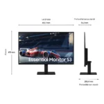 Samsung Monitor LED Serie S30GD da 27" Full HD Flat - immagine 2
