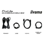 iiyama G-MASTER G4380UHSU-B2 Monitor PC 108 cm (42.5") 3840 x 2160 Pixel 4K Ultra HD LED Nero - immagine 9