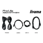 iiyama ProLite XB2497HSN-B1 Monitor PC 60,5 cm (23.8") 1920 x 1080 Pixel Full HD LED Nero - immagine 18