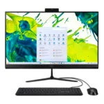 Acer Aspire C27-2G AMD Ryzen 5 7430U 68,6 cm (27") 1920 x 1080 Pixel PC All-in-one 8 GB DDR4-SDRAM 512 GB SSD Windows 11 Home Wi-Fi 6E (802.11ax) Nero