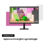 Samsung Monitor HRM ViewFinity S7 - S70D da 27" UHD Flat - immagine 2