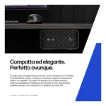 HP E26G4ET PC/stazione di lavoro Copilot+ PC 390 64 GB LPDDR5x-SDRAM 1 TB SSD Windows 11 Pro Mini PC AI Workstation, AI PC Nero - immagine 3