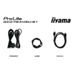 iiyama G-MASTER GC2784HSU-B1 Monitor PC 68,6 cm (27") 1920 x 1080 Pixel Full HD LCD Nero - immagine 11