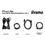 iiyama GCB3482WQSU-B1 Monitor PC 86,4 cm (34") 3440 x 1440 Pixel UltraWide Quad HD LED Nero - immagine 13