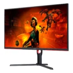 AOC G3 U32G3X/BK Monitor PC 80 cm (31.5") 3840 x 2160 Pixel 4K Ultra HD LED Nero, Rosso - immagine 5