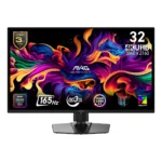 MSI MAG 322UP QD-OLED E16 Monitor PC 80 cm (31.5") 3840 x 2160 Pixel 4K Ultra HD Nero