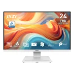 MSI Pro MP241W E14V Monitor PC 60,5 cm (23.8") 1920 x 1080 Pixel Full HD LCD Bianco