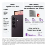 Samsung Galaxy Z Fold8 Ultra , 1TB, Violet Shadow, Processore Potente, Batteria 5000 mAh, Multischermo, RAM 16GB, Camera 200 MP, Now Nudge, Assistente Foto - immagine 3