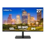 Nilox MONITOR 27 2K IPS 120 HZ HDMI Y DP Monitor PC 68,6 cm (27") 2560 x 1440 Pixel Quad HD LCD Nero