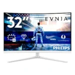 Philips Evnia 5000 32M2C5501/00 Monitor PC 80 cm (31.5") 2560 x 1440 Pixel Quad HD LCD Bianco - immagine 2