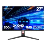 Nilox MONITOR 27 CURVO 200HZ 2K HDMI DP Monitor PC 68,6 cm (27") 2560 x 1440 Pixel LCD Nero