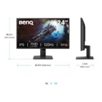 BenQ GW2490P Monitor PC 61 cm (24") 1920 x 1080 Pixel Full HD LED Nero - immagine 4