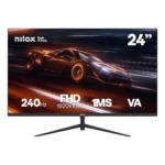 Nilox MONITOR 24 GAMING FHD 240HZ Monitor PC 61 cm (24") 1920 x 1080 Pixel Full HD LCD Nero