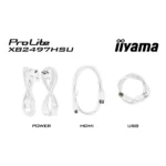 iiyama ProLite XB2497HSU-W1 Monitor PC 60,5 cm (23.8") 1920 x 1080 Pixel Full HD LED Bianco - immagine 19