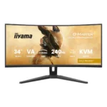 iiyama G-MASTER GCB3486WQSCP-B1 Monitor PC 86,4 cm (34") 3440 x 1440 Pixel UltraWide Quad HD Nero - immagine 2