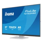 iiyama ProLite T2752MSC-W1AG Monitor PC 68,6 cm (27") 1920 x 1080 Pixel Full HD LCD Touch screen Bianco - immagine 4