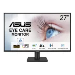 ASUS VA27AQ Monitor PC 68,6 cm (27") 2560 x 1440 Pixel Quad HD LCD Nero