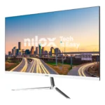 Nilox NXM24FHD1201W Monitor PC 60,5 cm (23.8") 1920 x 1080 Pixel Full HD LED Bianco - immagine 2