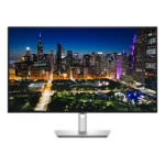 DELL UltraSharp U3225QE Monitor PC 80 cm (31.5") 3840 x 2160 Pixel 4K Ultra HD LCD Nero, Argento - immagine 2