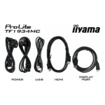 iiyama ProLite TF1934MC-B7X Monitor PC 48,3 cm (19") 1280 x 1024 Pixel SXGA LED Touch screen Nero - immagine 5