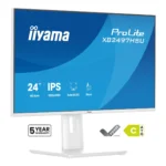 iiyama ProLite XB2497HSU-W1 Monitor PC 60,5 cm (23.8") 1920 x 1080 Pixel Full HD LED Bianco