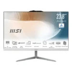 MSI Modern AM242 1M-1236 Intel Core 5 120U 60,5 cm (23.8") 1920 x 1080 Pixel PC All-in-one 8 GB DDR5-SDRAM 512 GB SSD Windows 11 Pro Wi-Fi 6E (802.11ax) Bianco