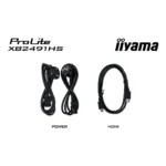 iiyama ProLite XB2491HS-B1 Monitor PC 60,5 cm (23.8") 1920 x 1080 Pixel Full HD LCD Nero - immagine 20