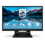 Philips 242B9TL/00 Monitor PC 60,5 cm (23.8") 1920 x 1080 Pixel Full HD LCD Touch screen Nero