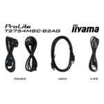 iiyama ProLite T2754MSC-B2AG Monitor PC 68,6 cm (27") 1920 x 1080 Pixel Full HD LED Touch screen Multi utente Nero - immagine 17