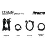 iiyama G-MASTER GB2771QSU-W1 Monitor PC 68,6 cm (27") 2560 x 1440 Pixel Wide Quad HD LCD Bianco - immagine 19