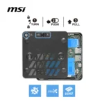 MSI Cubi NUC AI+ 3MG-002EU Copilot+ PC Intel Core Ultra 9 386H 32 GB DDR5-SDRAM 1 TB SSD Windows 11 Pro Mini PC Nero - immagine 6